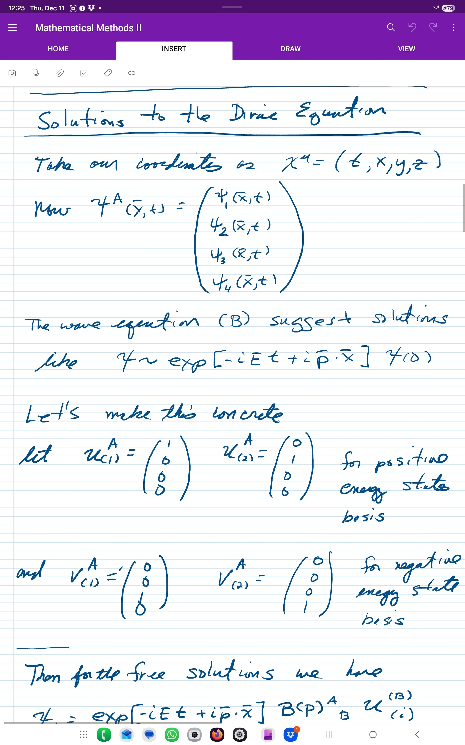 Dirac Equation
